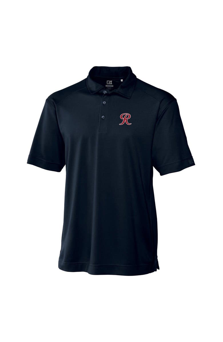 Cutter & Buck Men's Cutter & Buck Navy Tacoma Rainiers DryTec Genre Textured Solid Polo, Alternate, color, 