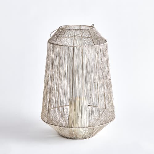 Napa Home & Garden Elwin Lantern Candle Holder Large In Silver