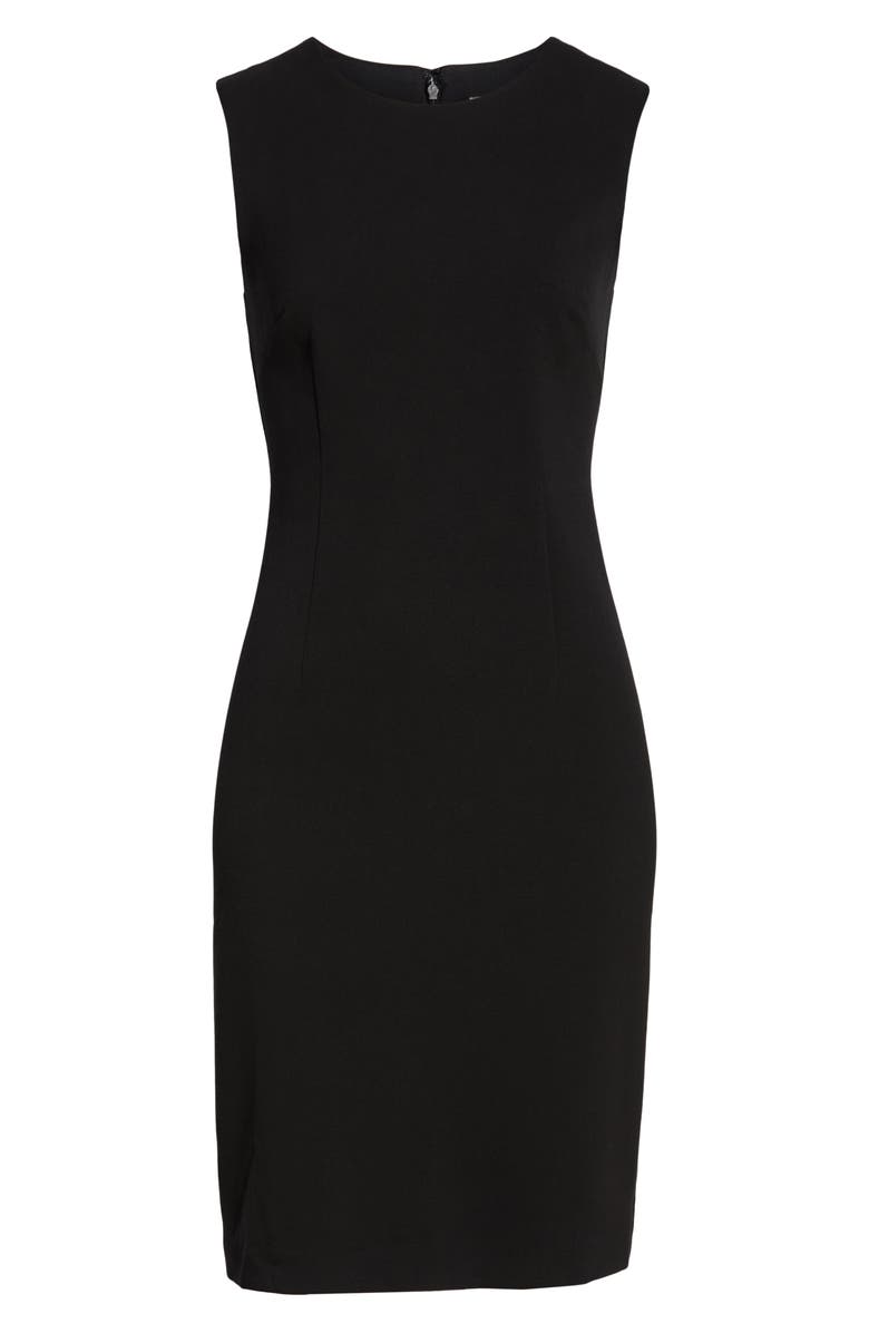 Harper Rose Sleeveless Sheath Dress, Alternate, color, Black