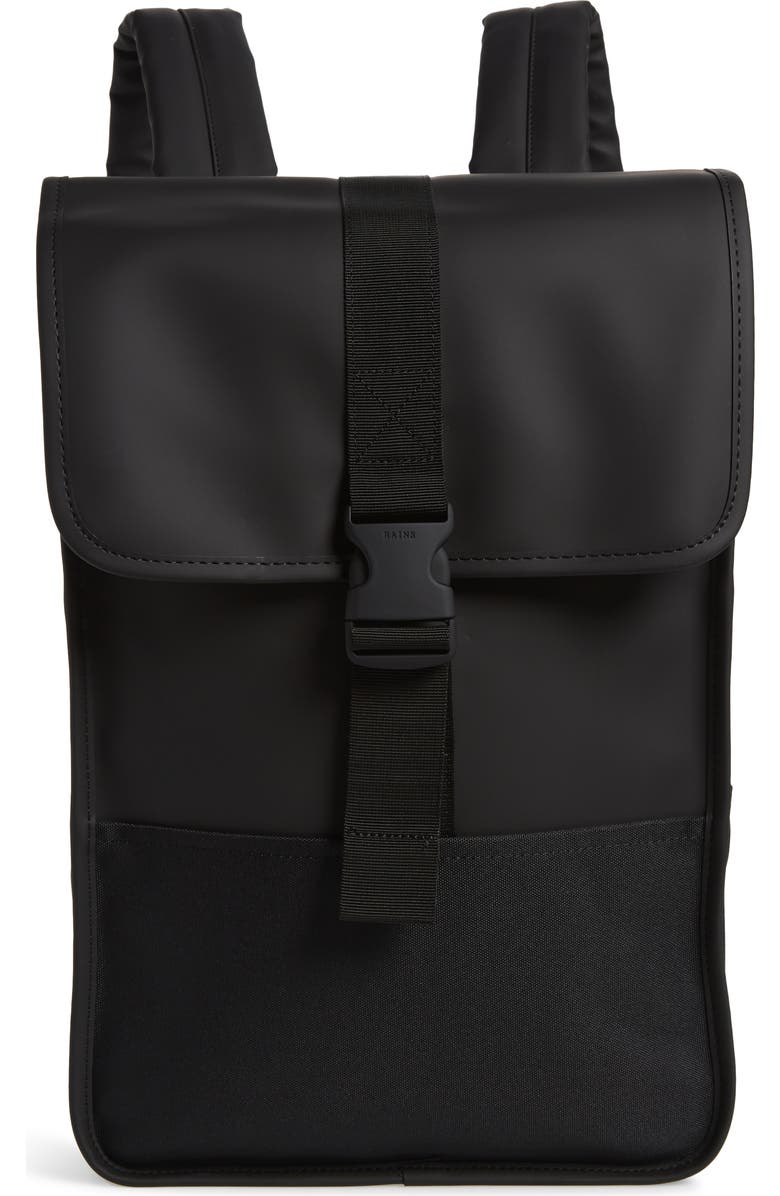 Rains Mini Waterproof Backpack, Main, color,