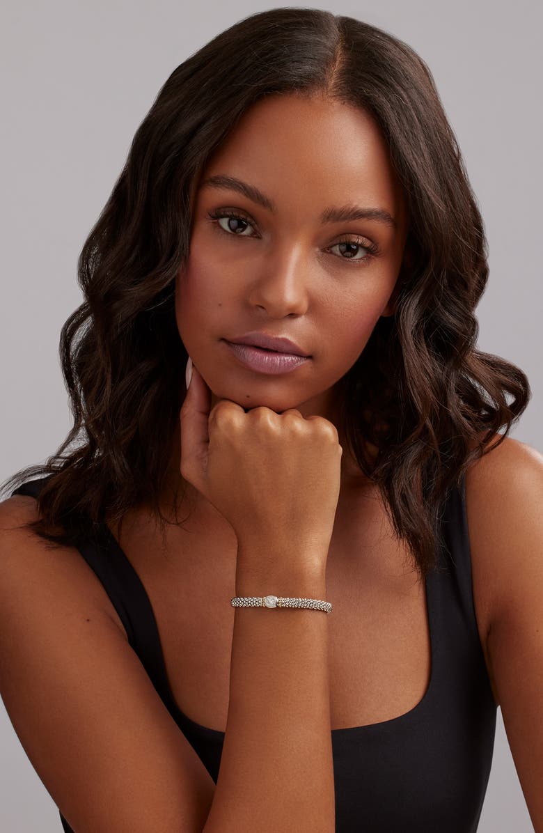 LAGOS Rittenhouse Pavé Diamond Bracelet, Alternate, color, Silver