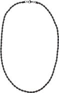 Trafalgar Barrett Braided Metal 22 Inch Long Necklace
