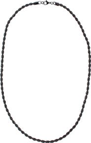 Trafalgar Barrett Braided Metal 22 Inch Long Necklace