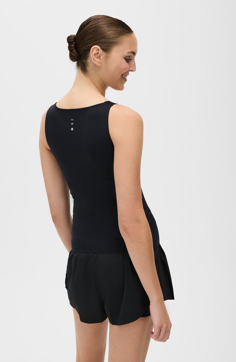 Elastique Athletics Iconic MicroPerle Tank, Alternate, color, Black