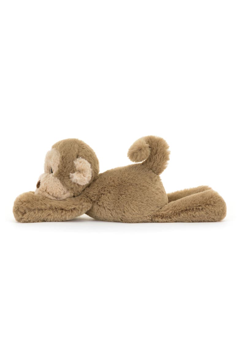 Smudge Monkey Tiny Plushie, Alternate, color, BROWN