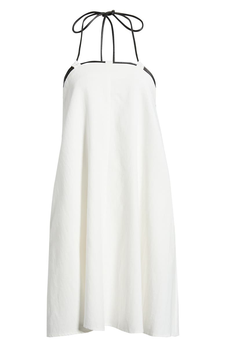 A.REN Phoenix Halter Minidress, Main, color, Off White