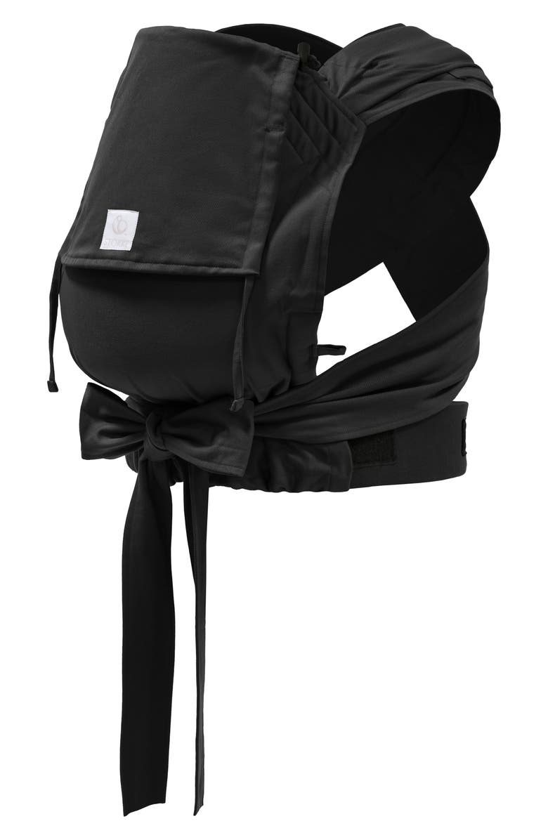 Stokke Limas Organic Cotton Baby Carrier, Main, color, Black