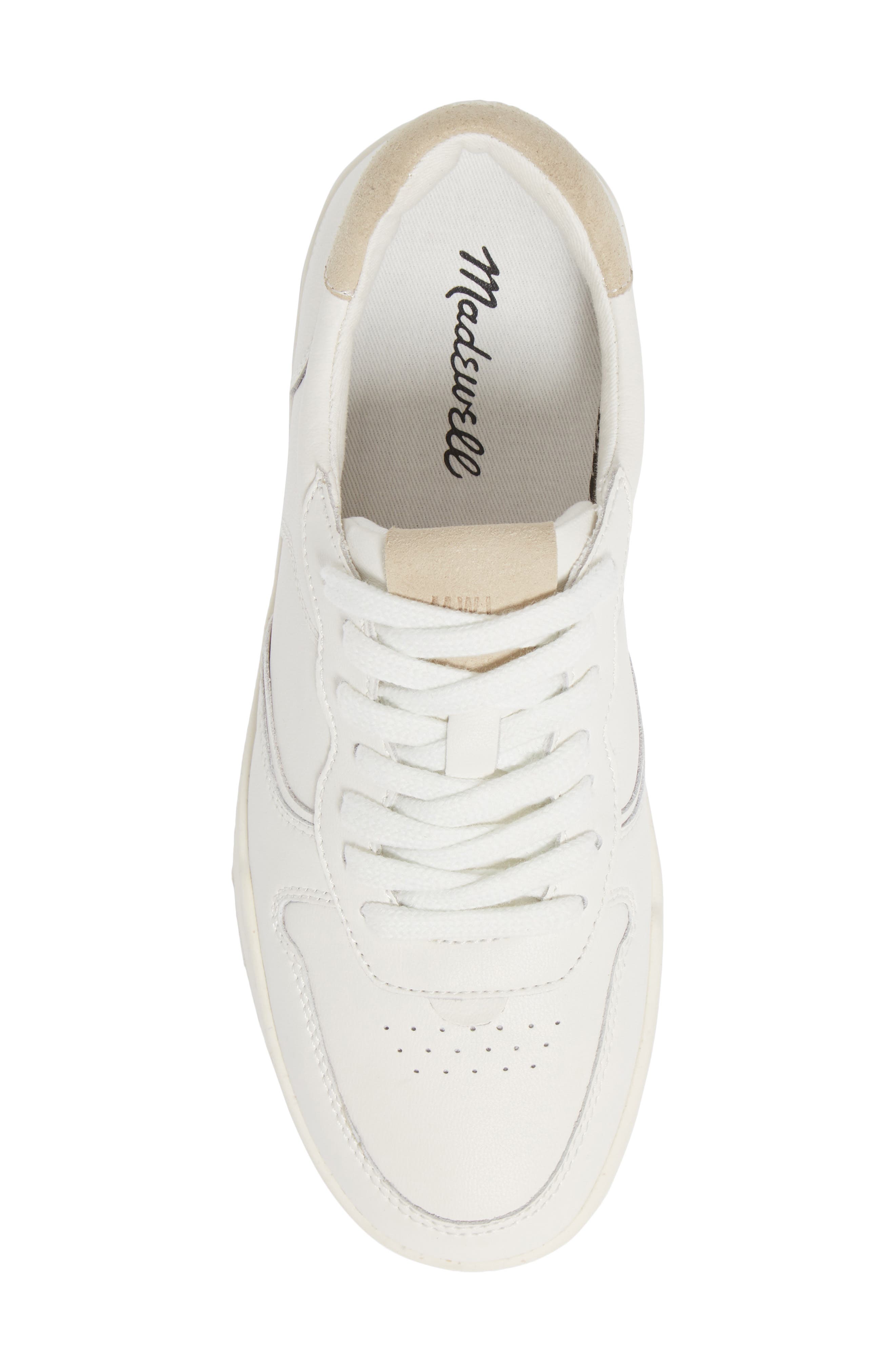 Madewell Court Sneaker, Alternate, color, Ivory Multi