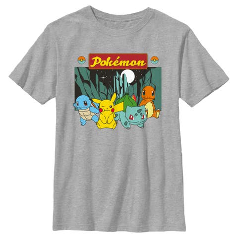 Boys' Starters Portrait Graphic Graphic Short Sleeve T-Shirt