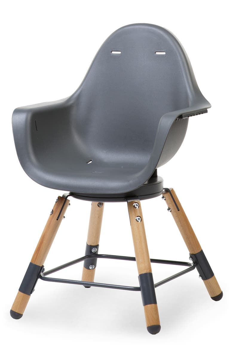 CHILDHOME Evolu One.80° High Chair, Alternate, color, Anthracite
