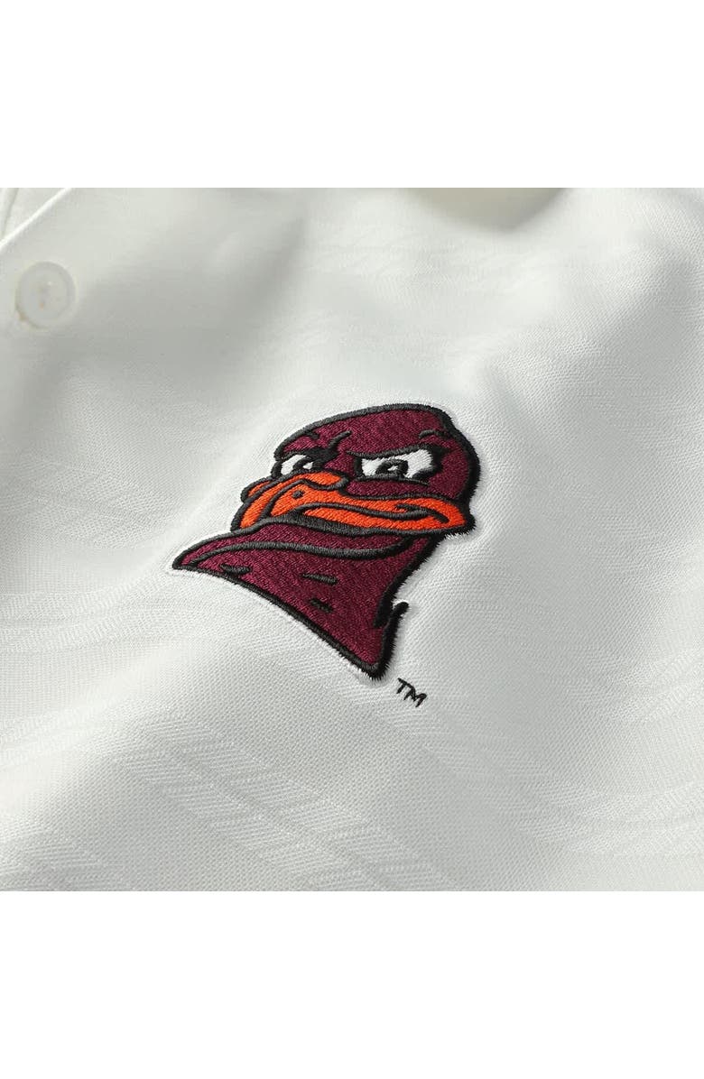 Nike Men's Nike White Virginia Tech Hokies 2024 Early Season Coaches Sideline Polo, Alternate, color, White