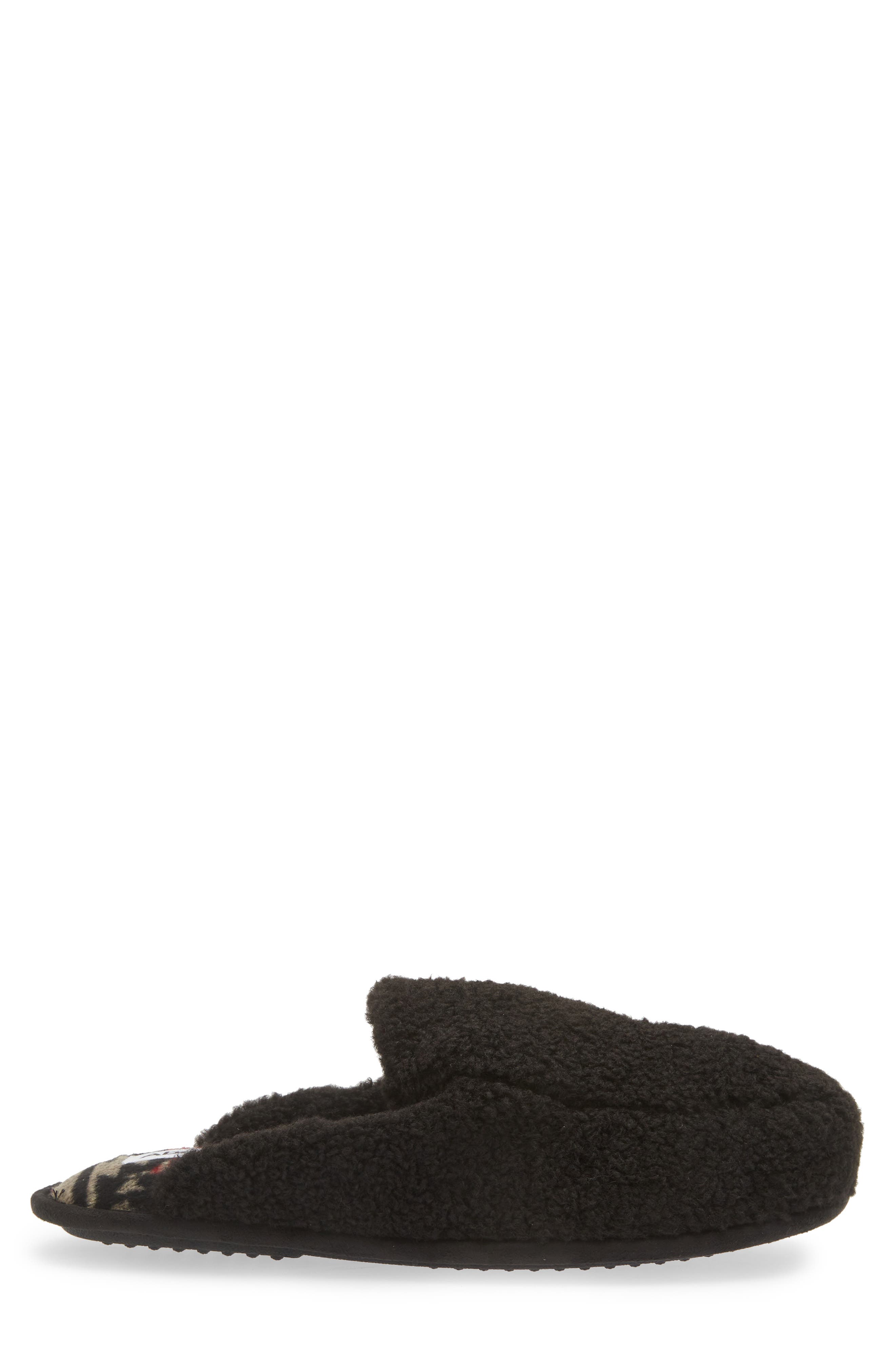 Abound Robbie Faux Shearling Mule, Alternate, color, Black