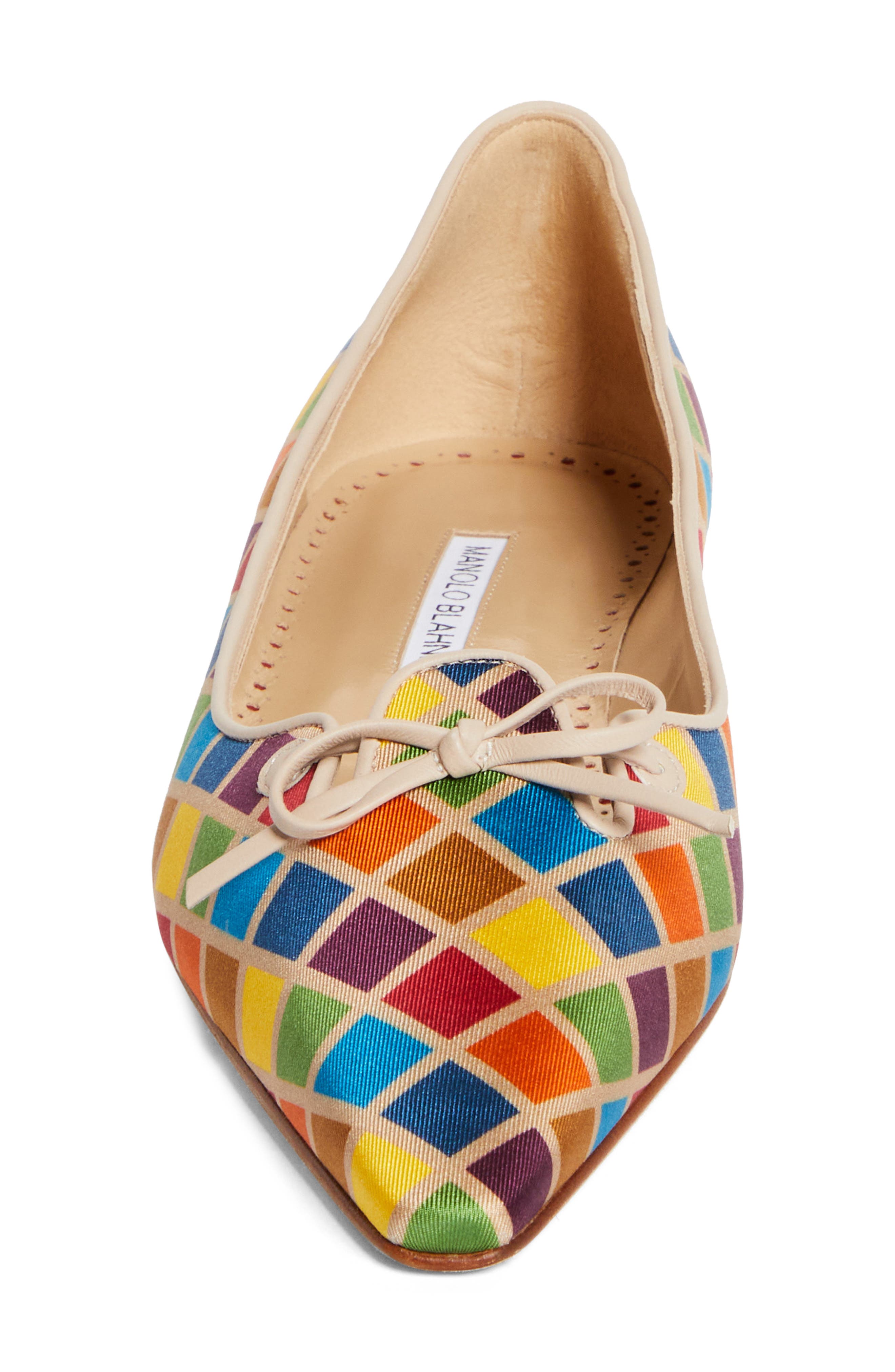 Manolo Blahnik Esmaa Flat, Alternate, color, 
