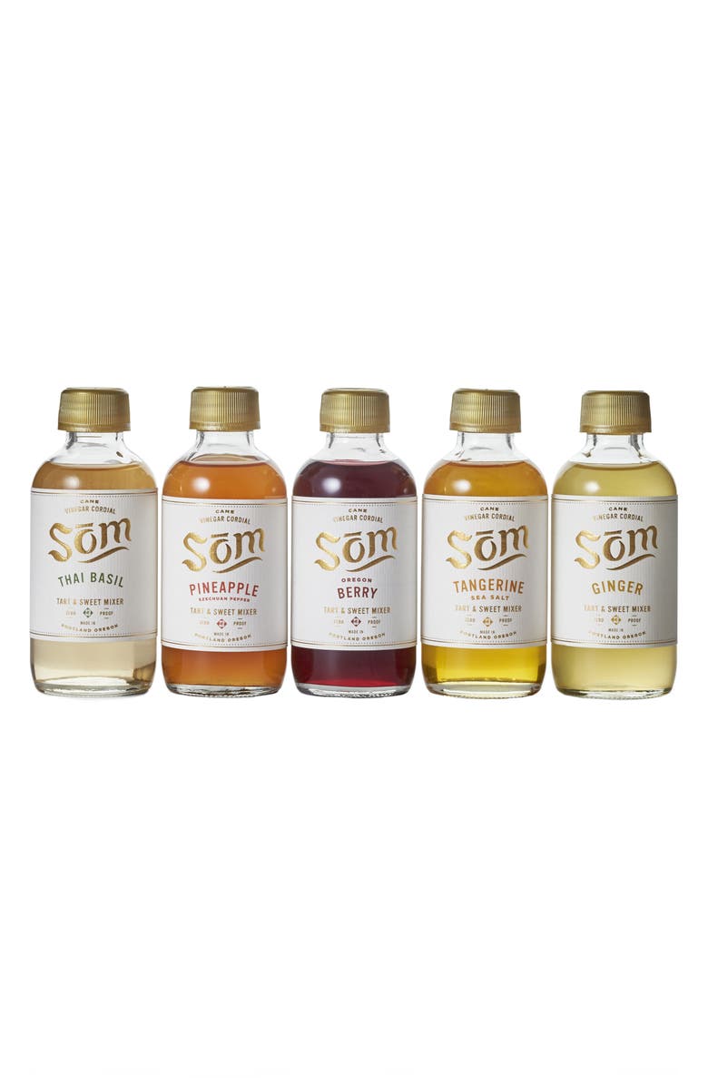 SOM CANE Som 5-Pack Cordial Gift Set, Alternate, color, 