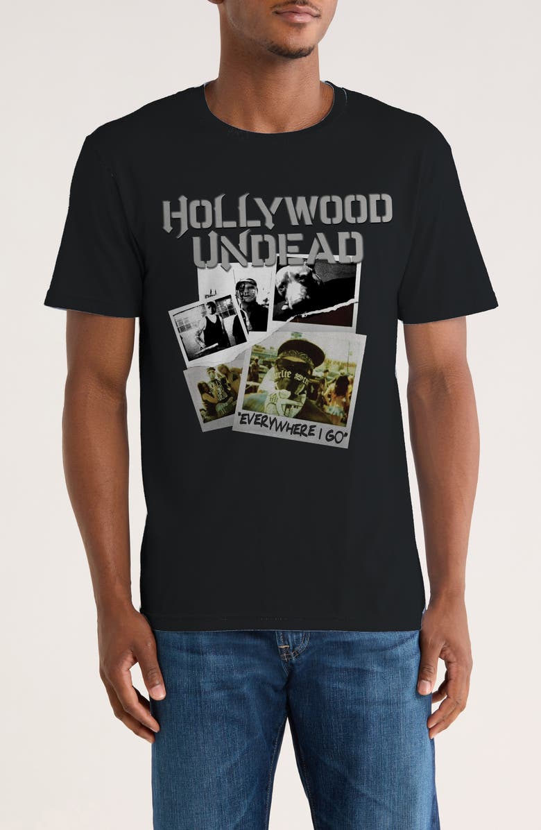 Monster Digital Hollywood Undead Everywhere Graphic T-Shirt, Main, color, Black