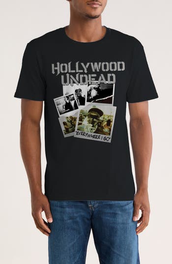 Monster Digital Hollywood Undead Everywhere Graphic T-shirt In Black