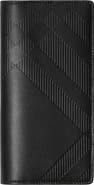 Burberry Embossed Check Continental Wallet