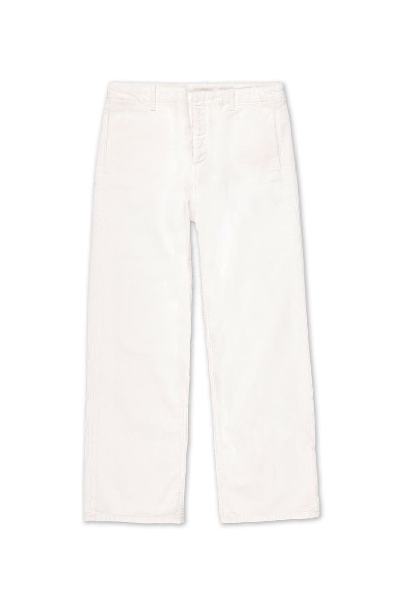 Jamiet Chino Corduroy Trousers, Main, color, WHITE