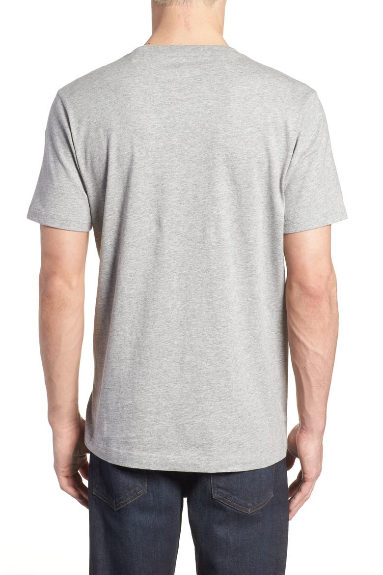 Logo Graphic T-Shirt (Nordstrom Exclusive), Alternate, color, HEATHER GREY