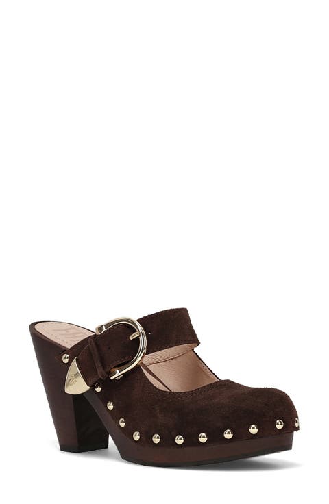 Cindy Buckle Clog
