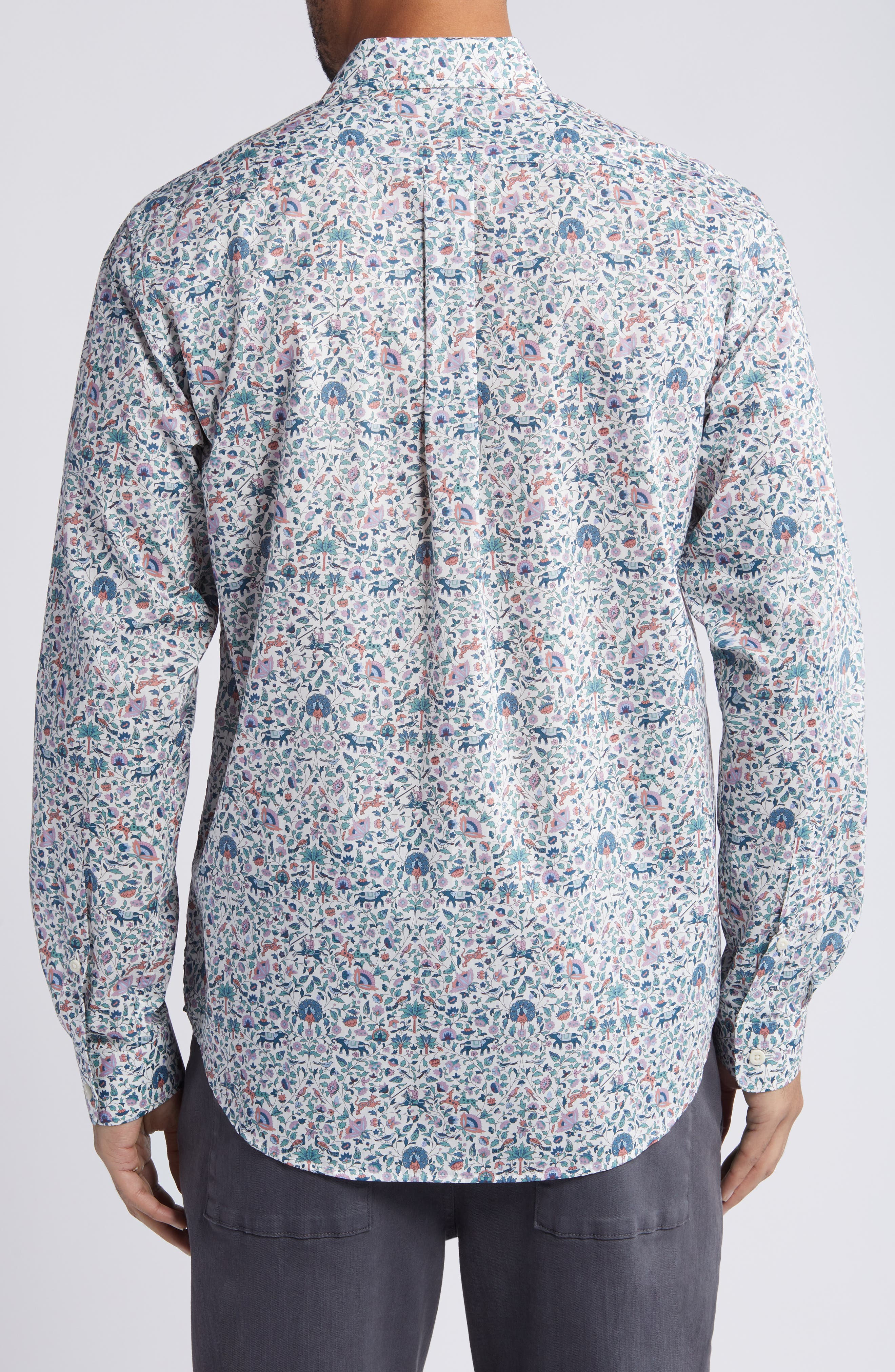 Liberty London Imran Lasenby Cotton Button-Up Shirt (Nordstrom ...