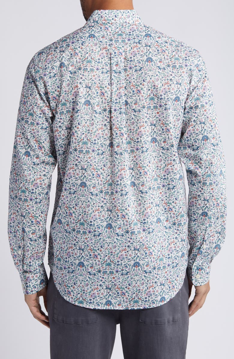 Liberty London Imran Lasenby Cotton Button-Up Shirt, Alternate, color, 