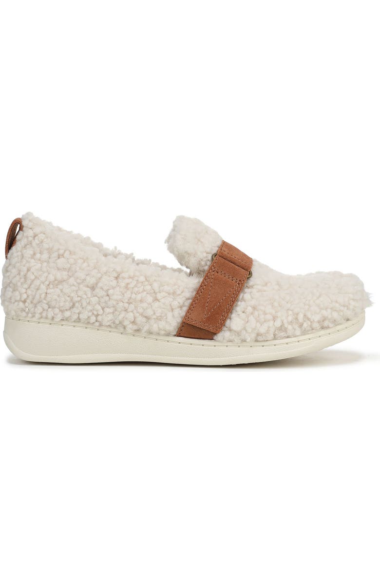 Vionic Imogen Faux Shearling Clog, Alternate, color, Cream