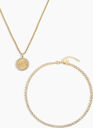 Electric Picks Guardian Necklace Set of 2