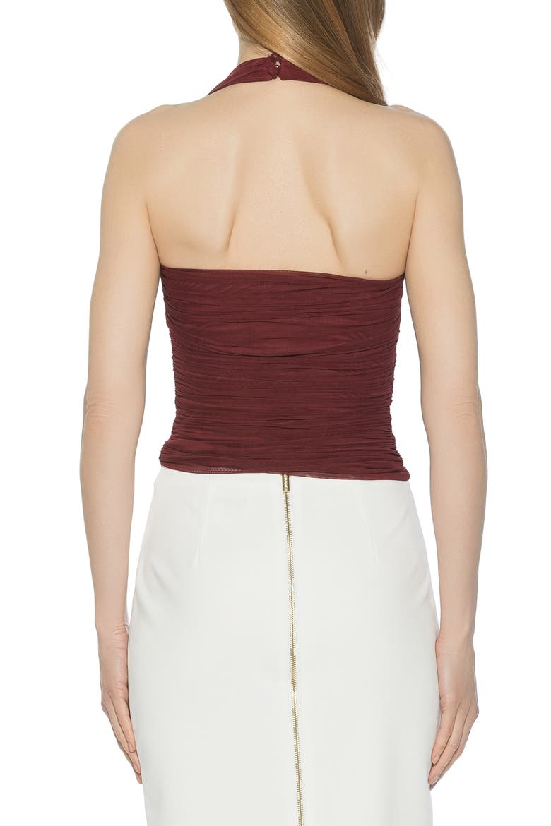Luca Halter Square Neck Top, Alternate, color, RED