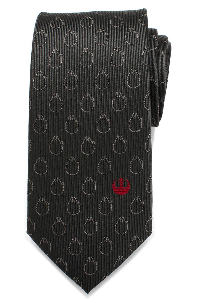 Cufflinks, Inc. Cufflinks, Ic. Star Wars<sup>™</sup> - Rebel Force Silk Tie, Main, color, Grey
