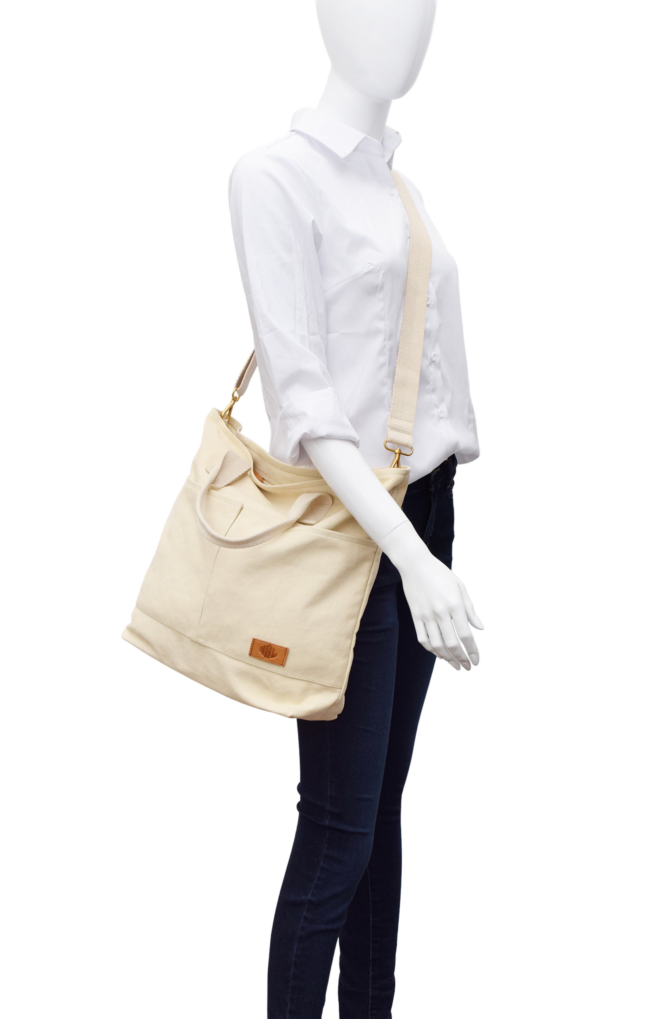 New Amsterdam Leatherworks Ayla Tote, Alternate, color, Natural