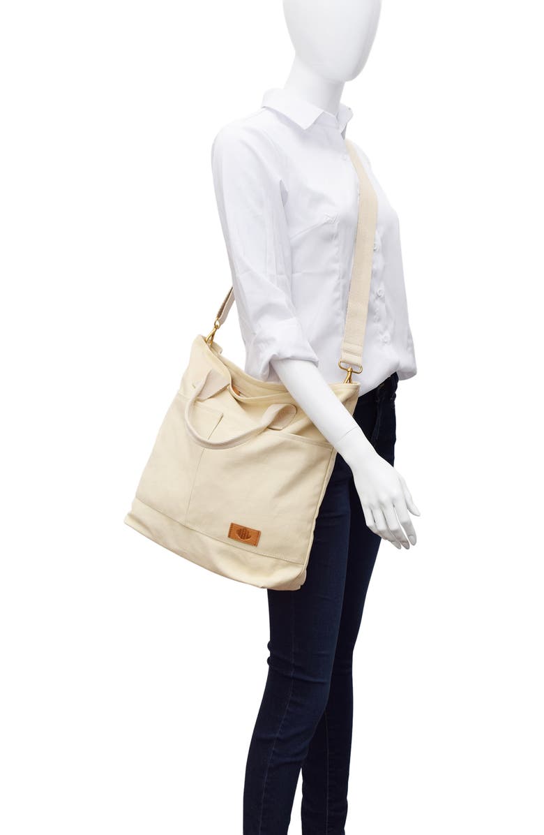New Amsterdam Leatherworks Ayla Tote, Alternate, color, Natural