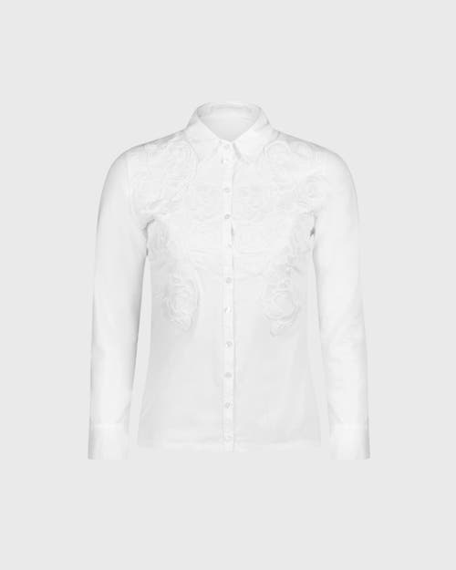 Anne Fontaine Vianey Stylish Shirt In White