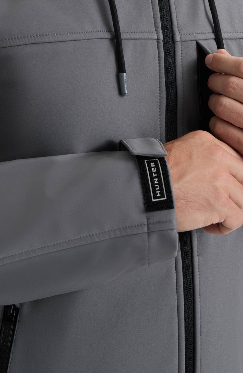 Hunter Kolmen Water Repellent Softshell Utility Jacket, Alternate, color, Castle Rock