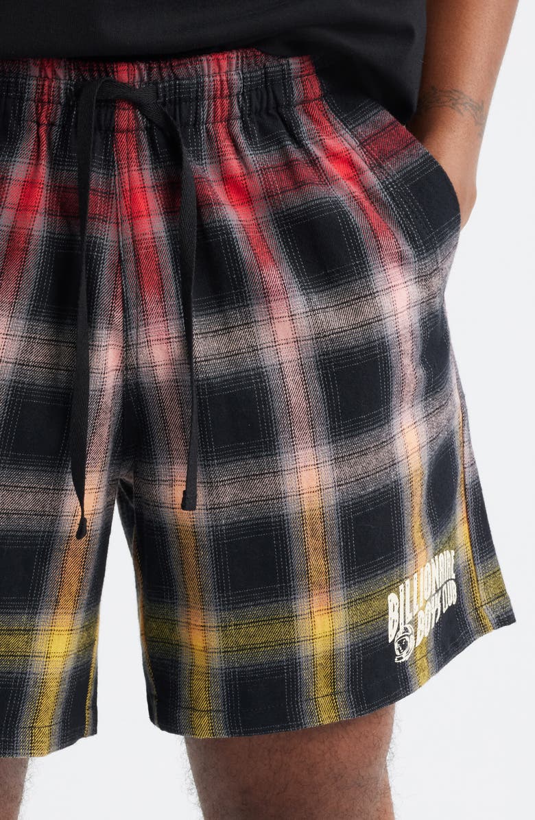 Billionaire Boys Club BB Vinyls Drawstring Knit Shorts, Alternate, color, Black