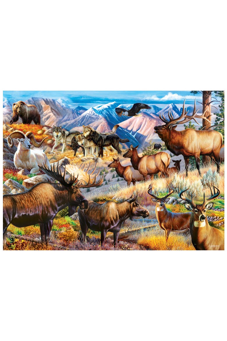 The Untamed North 1000 Piece Puzzle, Alternate, color, Multicolor