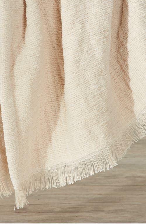 Nordstrom Chenille Throw In Beige Oatmeal Multi