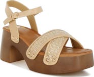 Rag & Co Qasa Platform Sandal