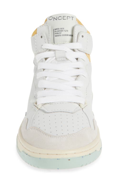 Oncept Women's Playoff Philly Sneaker In White Cloud Multi In White Cloud Multi