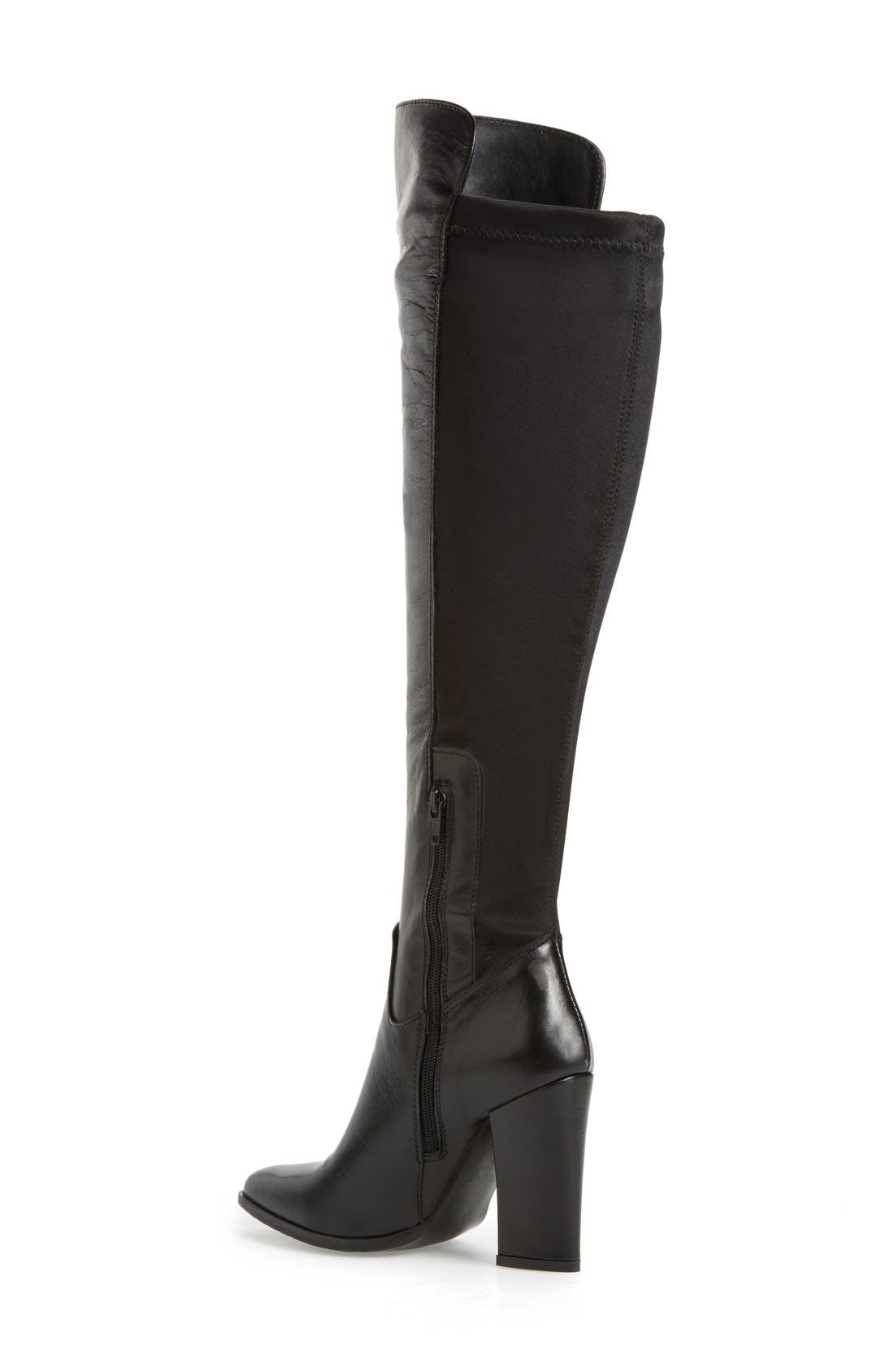 Charles David 'Cha' Over the Knee Boot, Alternate, color, 
