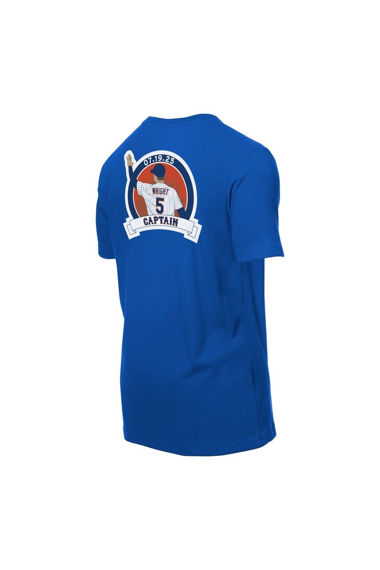 Men's  New Era David Wright Royal New York Mets Retired Player Graphic T-Shirt, Alternate, color, Royal