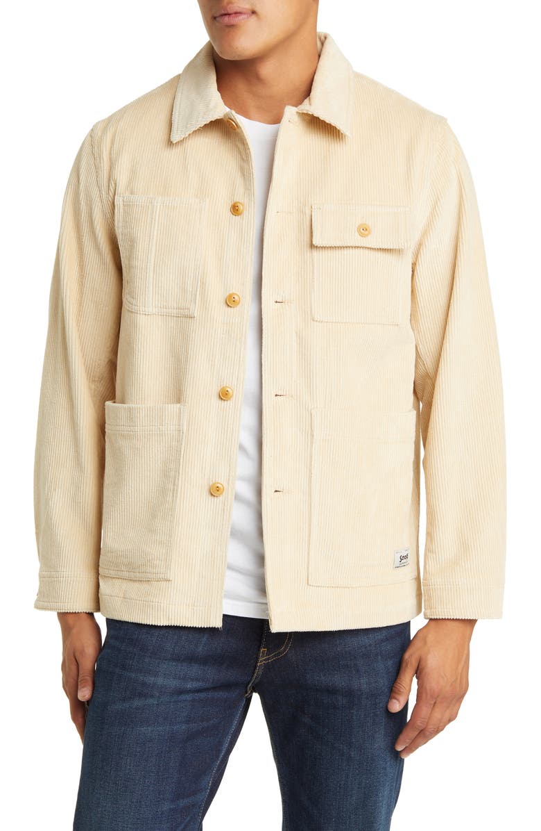 Schott NYC Corduroy Chore Jacket, Main, color,