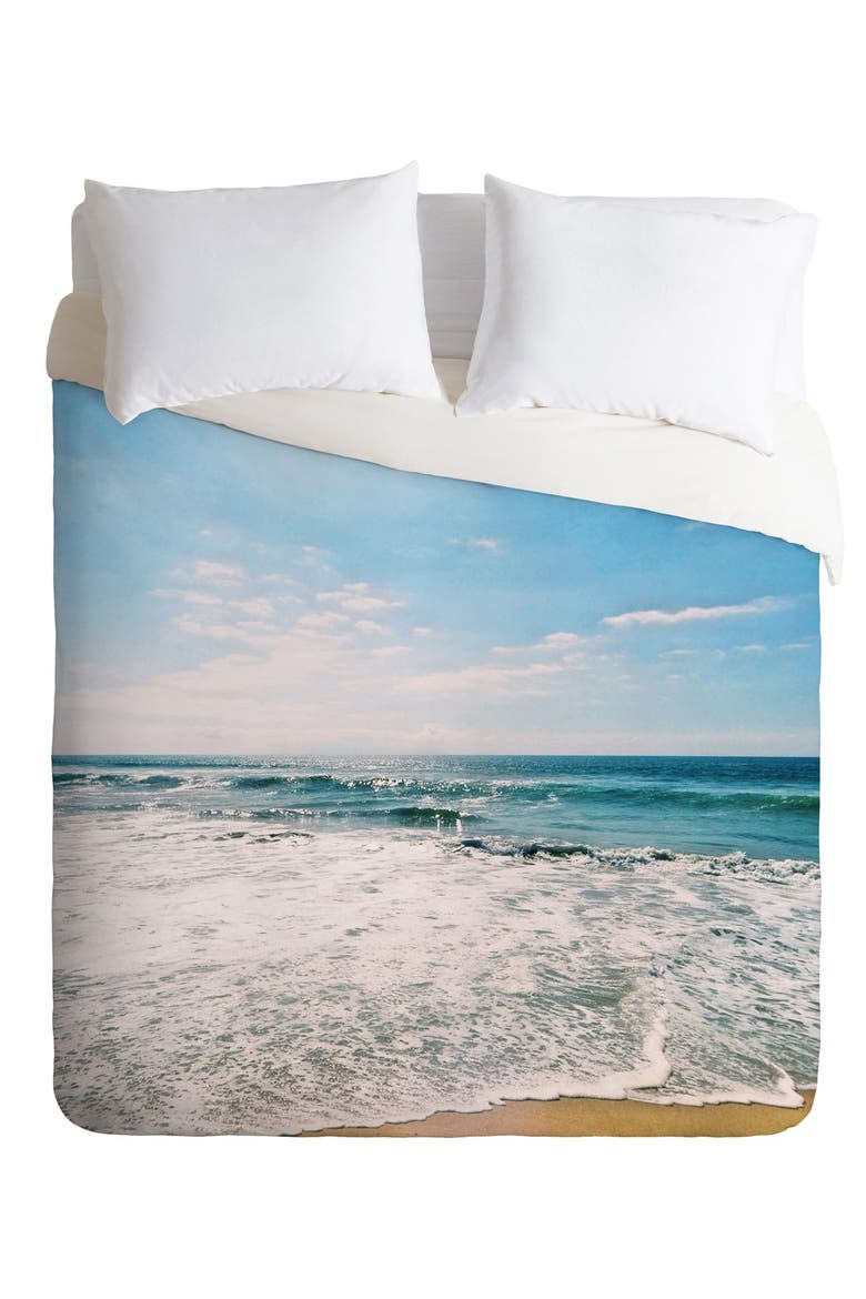 Take Me There Duvet Cover & Sham Set, Alternate, color, BLUE