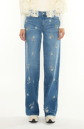 KanCan Kimberly Mid Rise Wide Leg Jeans