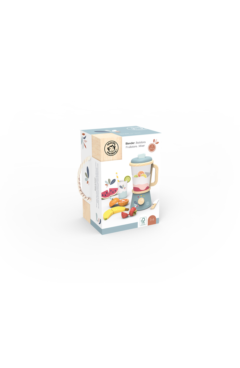 Speedy Monkey Blender, Alternate, color, Multi