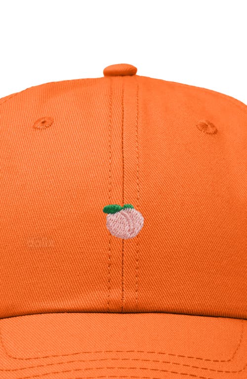 Dalix Lil Peach Dad Cap In Orange