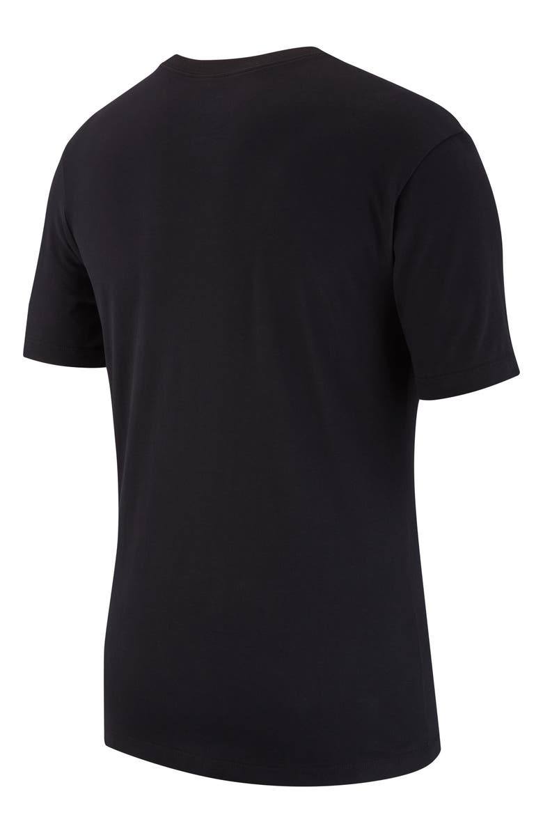 Nike Dri-FIT Training T-Shirt, Alternate, color, 010 Black/White