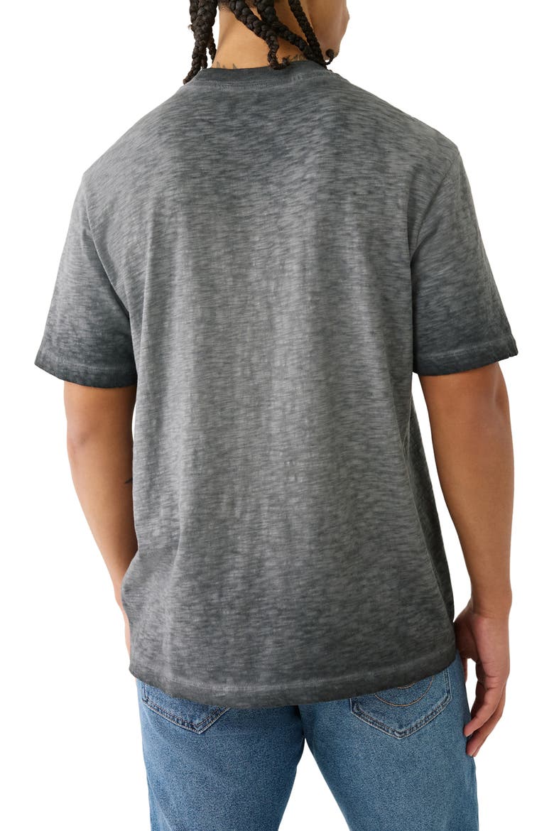 Standard Arch Logo T-Shirt, Alternate, color, JET BLACK