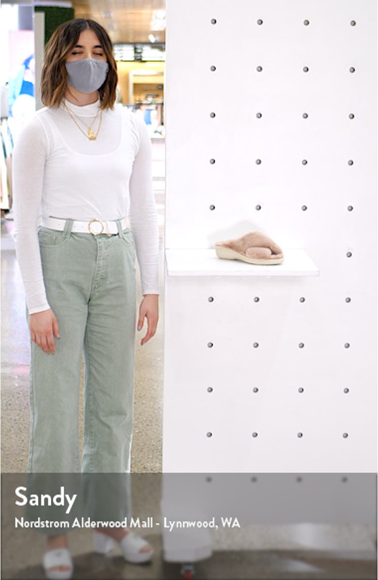 Mary Faux Fur Slipper, sales video thumbnail