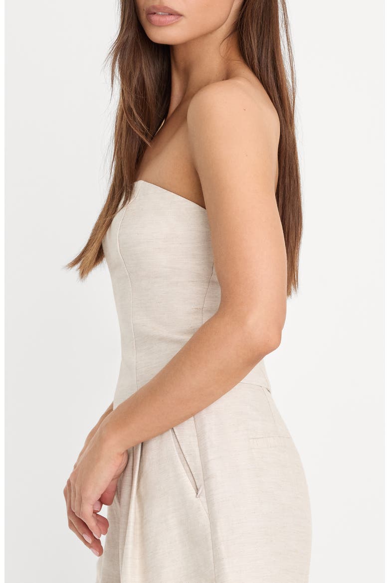 Strapless Top, Alternate, color, OAT